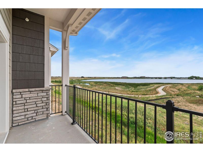 Private covered Deck