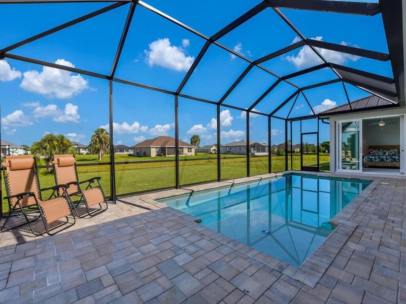 Exterior details and patio area of a home in , Rotonda West (Image 23).