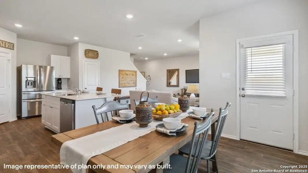 Furnished interior view inside a new home in , San Antonio (Image 10).