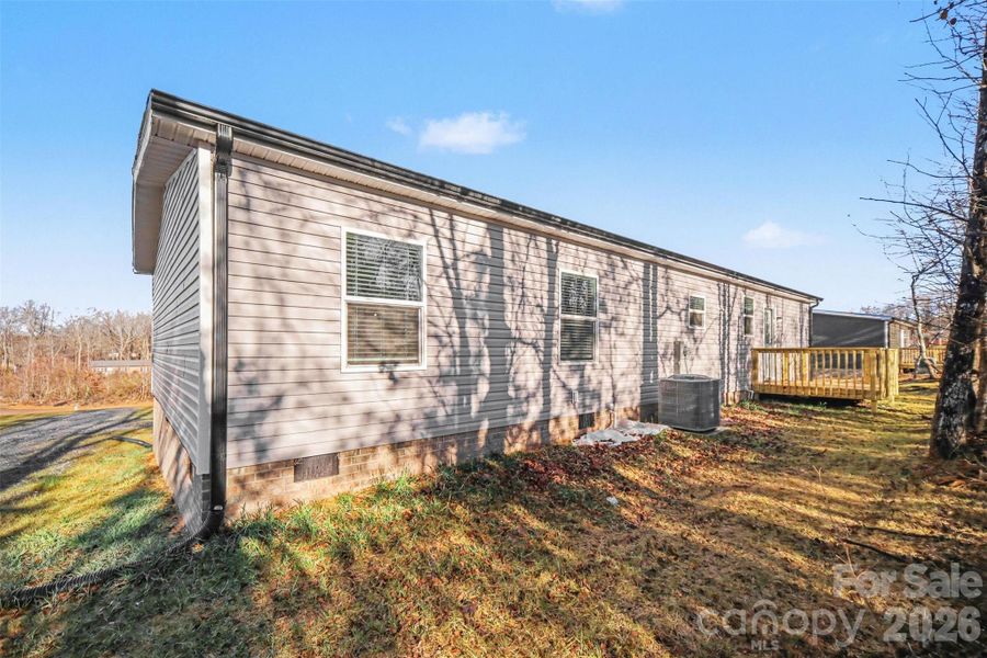Exterior details and patio area of a home in , Shelby (Image 20).