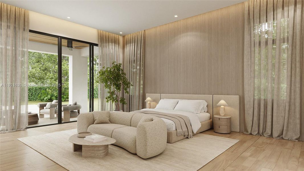 Furnished interior view inside a new home in , Pinecrest (Image 7).