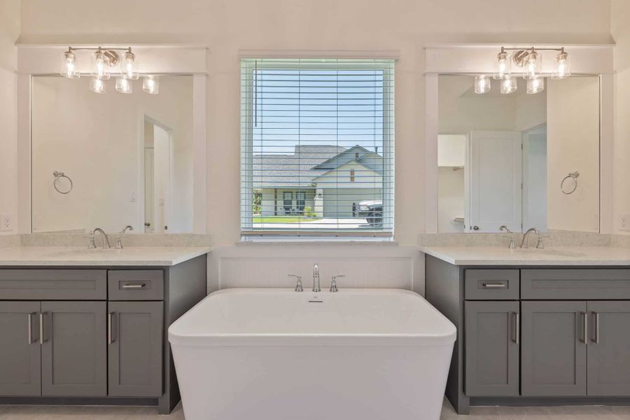Furnished interior view inside a new home in Chapel Bend, Montgomery (Image 11). Furnished interior view inside a new home in Chapel Bend, Montgomery (Image 11).