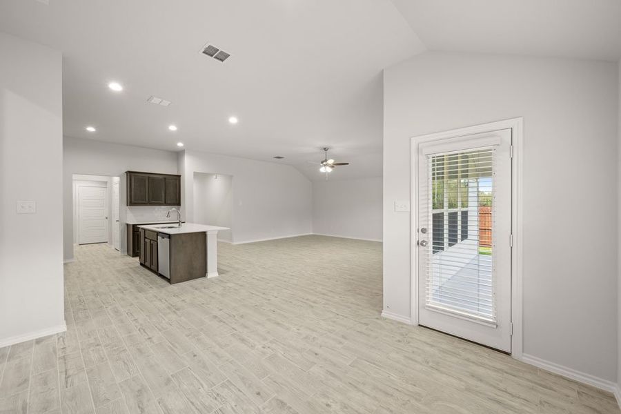 Front exterior of a new home in Mountain Valley, Burleson, TX, highlighting curb appeal (Image 14). Front exterior of a new home in Mountain Valley, Burleson, TX, highlighting curb appeal (Image 14).