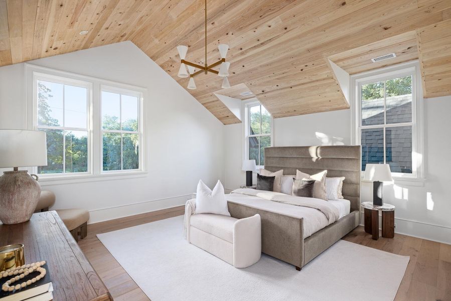 Furnished interior view inside a new home in , Mount Pleasant (Image 10).