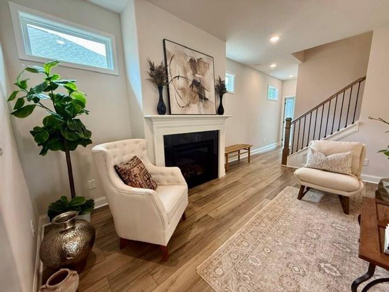 Furnished interior view inside a new home in , Hiram (Image 6).