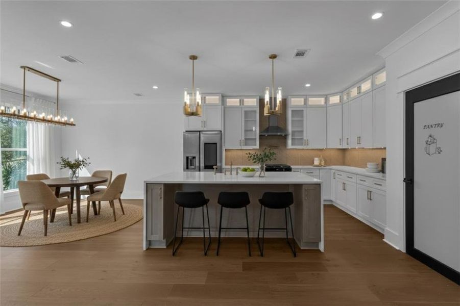 Furnished interior view inside a new home in , Hoschton (Image 12). Furnished interior view inside a new home in , Hoschton (Image 12).