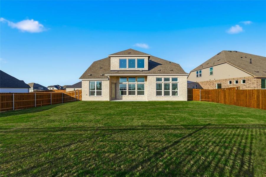 Back of property featuring a fenced backyard Back of property featuring a fenced backyard