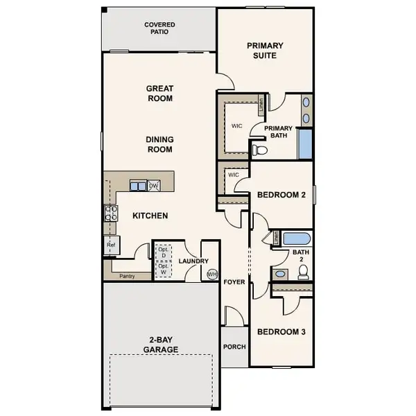 2D floor plan layout for the Mesa by Century Complete in El Rio, Mohave Valley, AZ (Image 3). 2D floor plan layout for the Mesa by Century Complete in El Rio, Mohave Valley, AZ (Image 3).