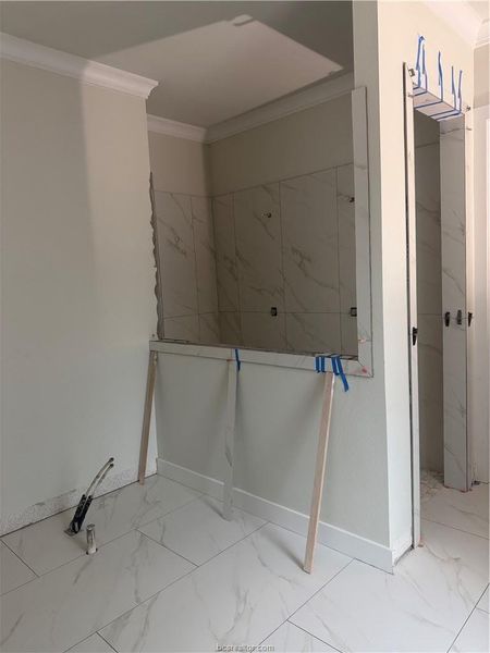 In-progress construction of a new home in , College Station, TX (Image 7).