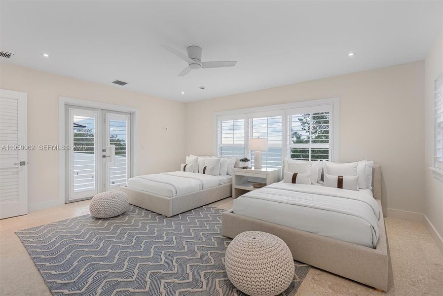 Furnished interior view inside a new home in , Islamorada, Village of Islands (Image 39).
