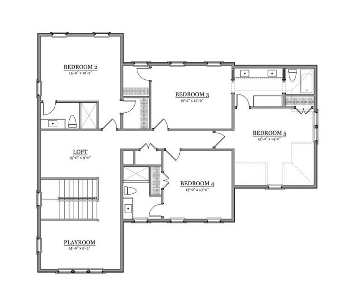 2D floor plan layout of this home in , Mount Pleasant, SC (Image 6).