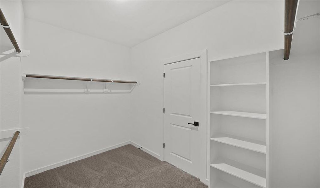 Huge primary walk-in closet (*Photo not of actual home and used for illustration purposes only.)