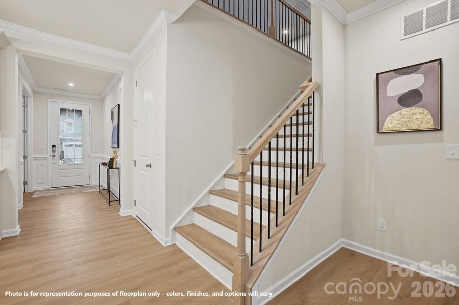 Photo is for representation purposes of floorplan only - colors, finishes, and options will vary