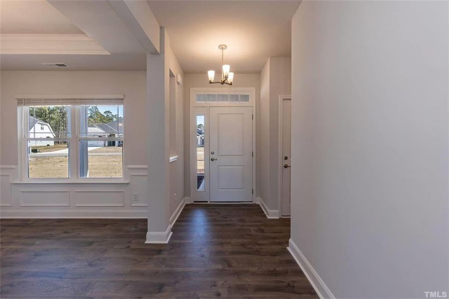 Spacious, unfurnished interior of a new home in Habersham Meadows, Demorest (Image 17).