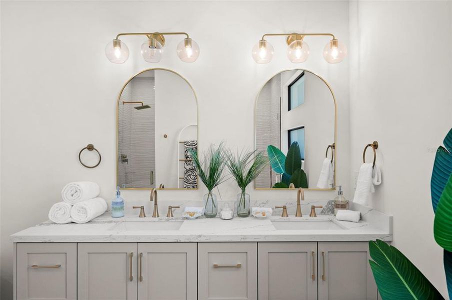 Furnished interior view inside a new home in , Port Charlotte (Image 66).