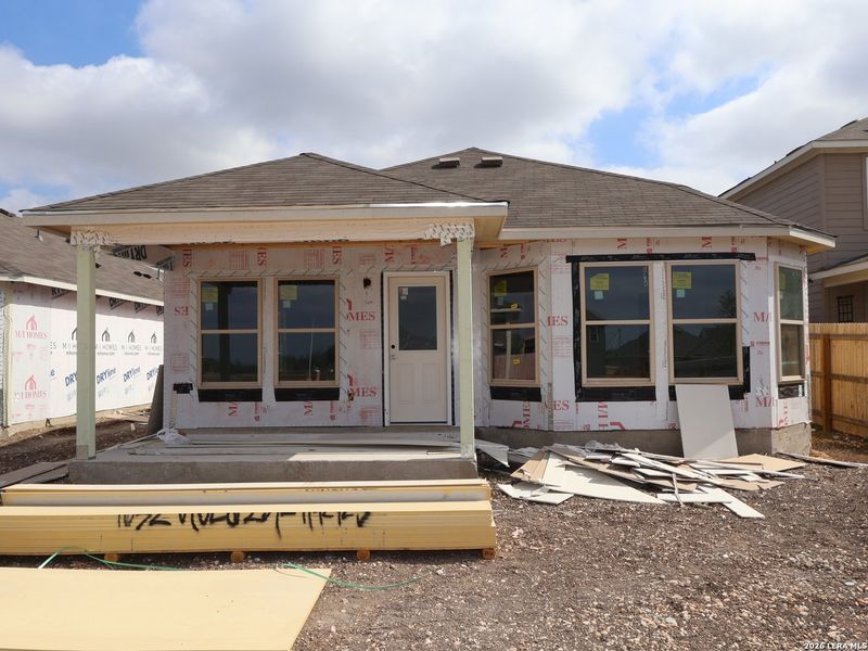 In-progress construction of a new home in Meadows at Clear Springs, New Braunfels, TX (Image 23). In-progress construction of a new home in Meadows at Clear Springs, New Braunfels, TX (Image 23).