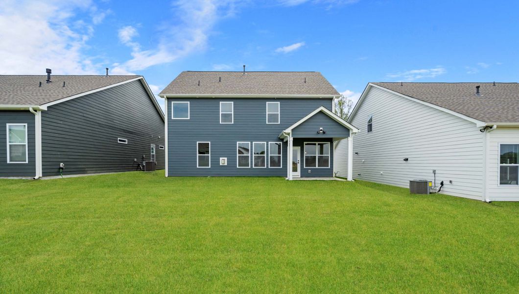 Exterior details and patio area of a home in Williams Ridge, Woodruff (Image 22).