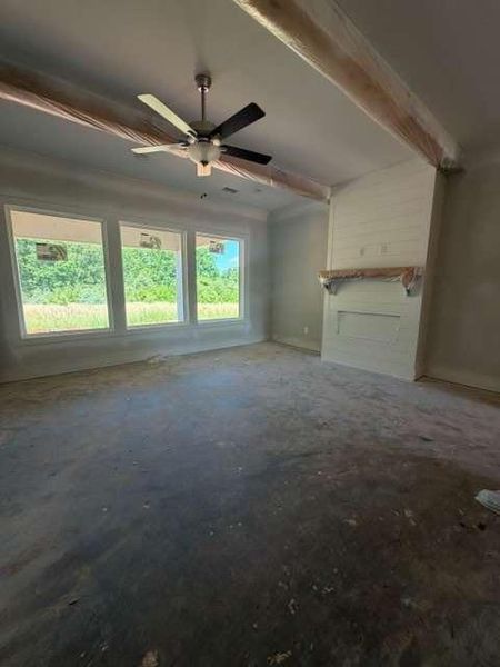 In-progress construction of a new home in , Hampton, GA (Image 8).