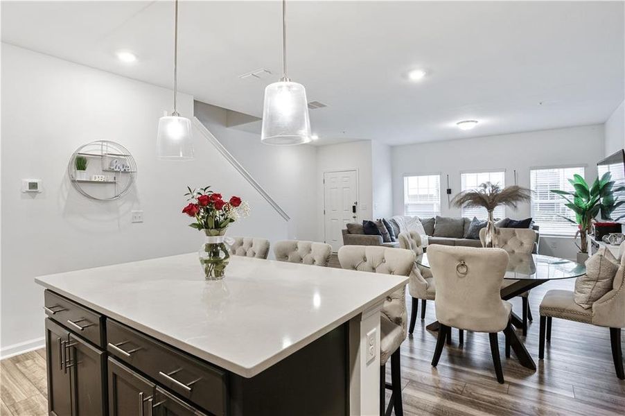 Furnished interior view inside a new home in , Douglasville (Image 11).