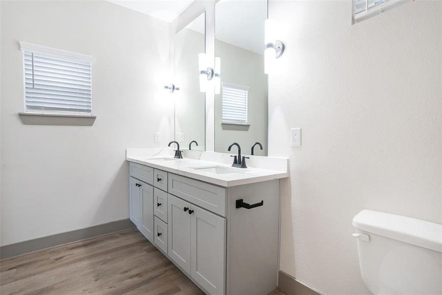 Furnished interior view inside a new home in Avenue Park, Houston (Image 4). Furnished interior view inside a new home in Avenue Park, Houston (Image 4).