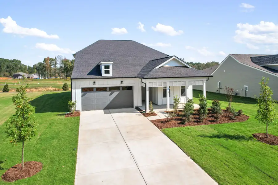 Front exterior of a new home in Kinsdale, Lancaster, SC, highlighting curb appeal (Image 31).