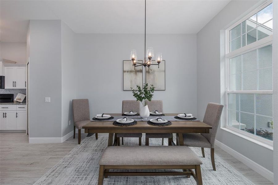 Furnished interior view inside a new home in , Homosassa (Image 38).