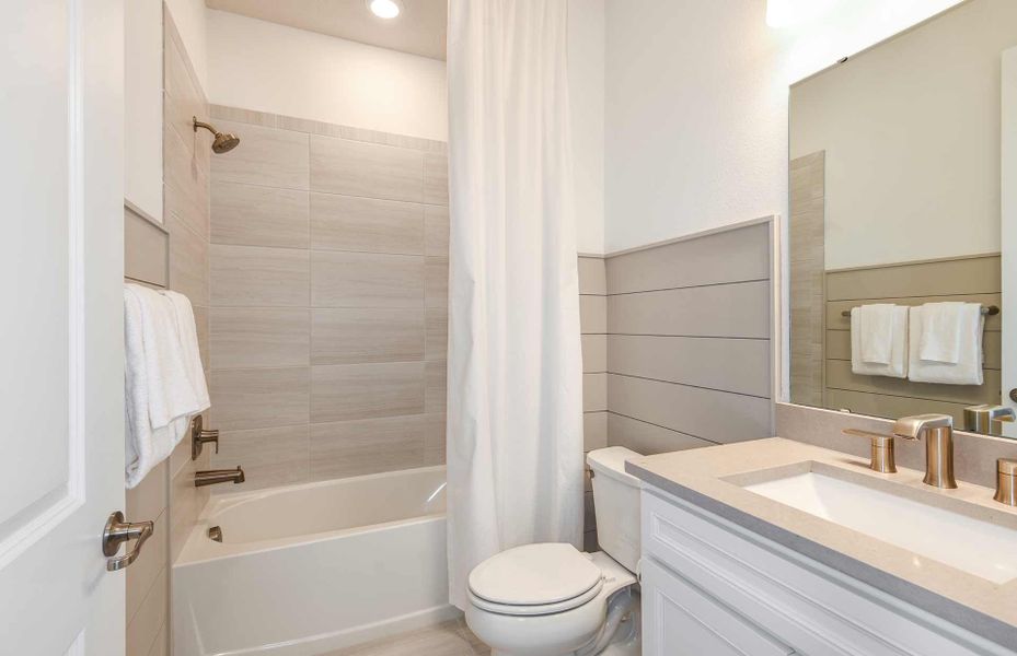 Furnished interior view inside a new home in Spencer Glen, Riverview (Image 7).