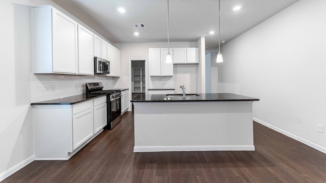 Furnished interior view inside a new home in Windrose Green, Angleton (Image 5).