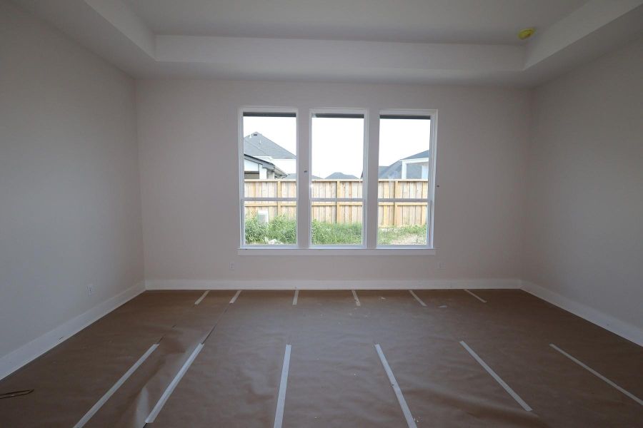 In-progress construction of a new home in Dunham Pointe, Cypress, TX (Image 32).