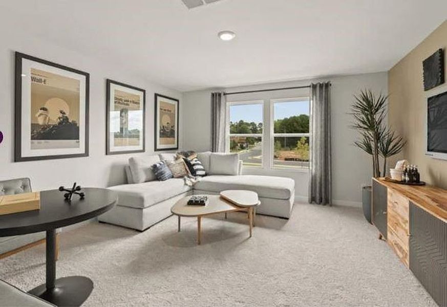 Furnished interior view inside a new home in The Estates at Gainesville Township, Gainesville (Image 13).