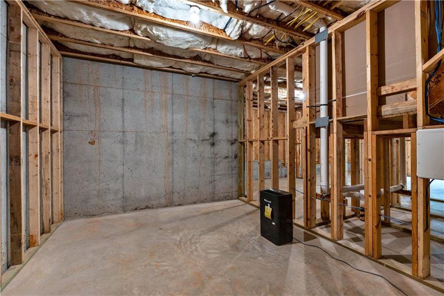 In-progress construction of a new home in The Estates at Hurricane Pointe, Douglasville, GA (Image 45). In-progress construction of a new home in The Estates at Hurricane Pointe, Douglasville, GA (Image 45).