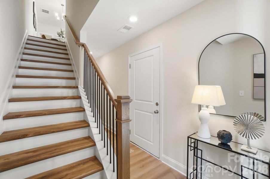 Furnished interior view inside a new home in , Charlotte (Image 5).