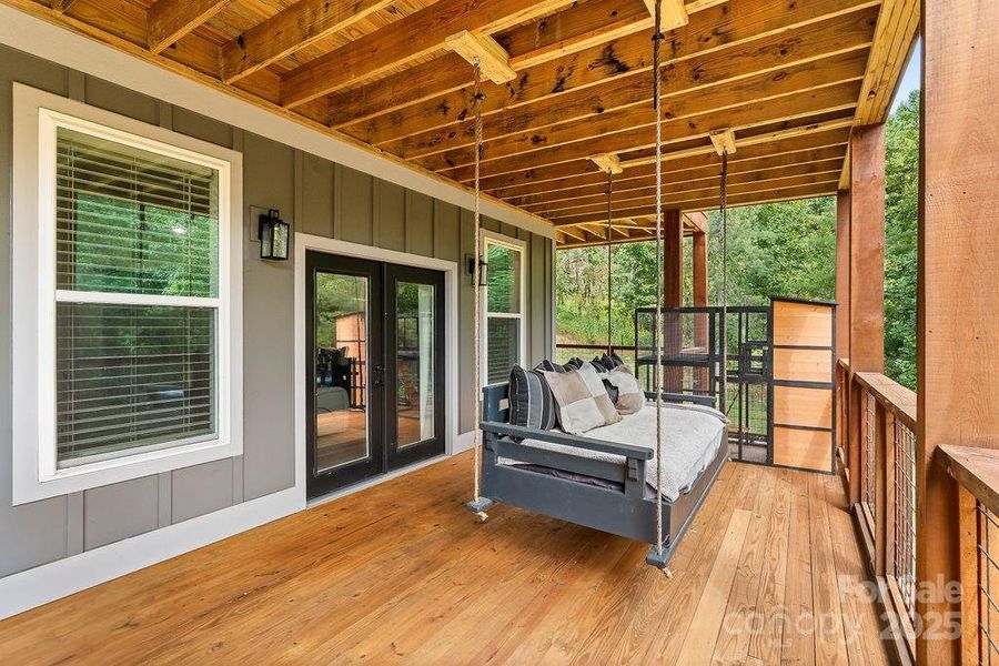 Furnished interior view inside a new home in , Hendersonville (Image 31).