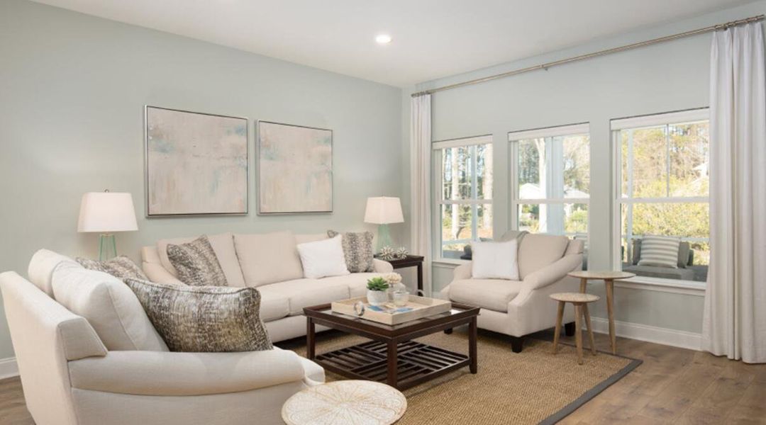 Furnished interior view inside a new home in Carnes Crossroads, Summerville (Image 5).