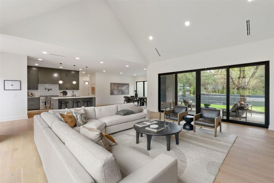Furnished interior view inside a new home in , Austin (Image 18).