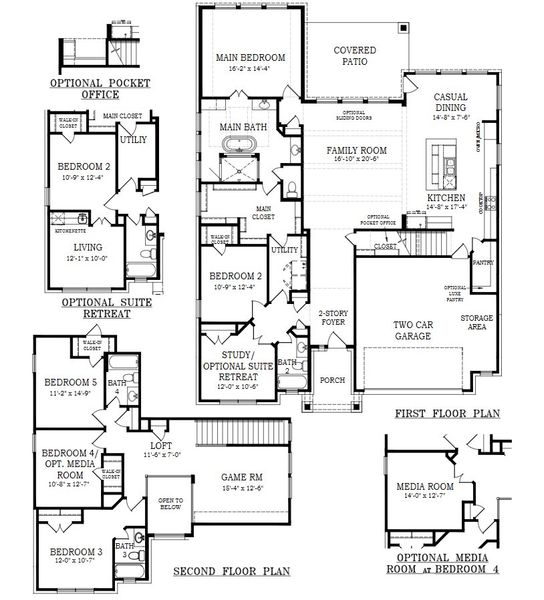 2D floor plan layout for the Rollins by Chesmar Homes in Berry Creek Highlands, Georgetown, TX (Image 3). 2D floor plan layout for the Rollins by Chesmar Homes in Berry Creek Highlands, Georgetown, TX (Image 3).