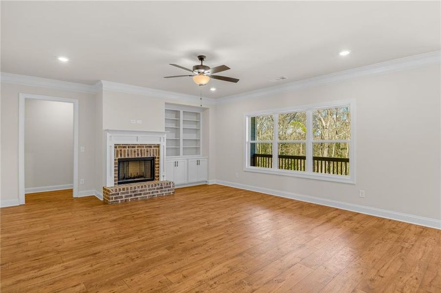 Spacious, unfurnished interior of a new home in Red Oak Ridge, Loganville (Image 15).