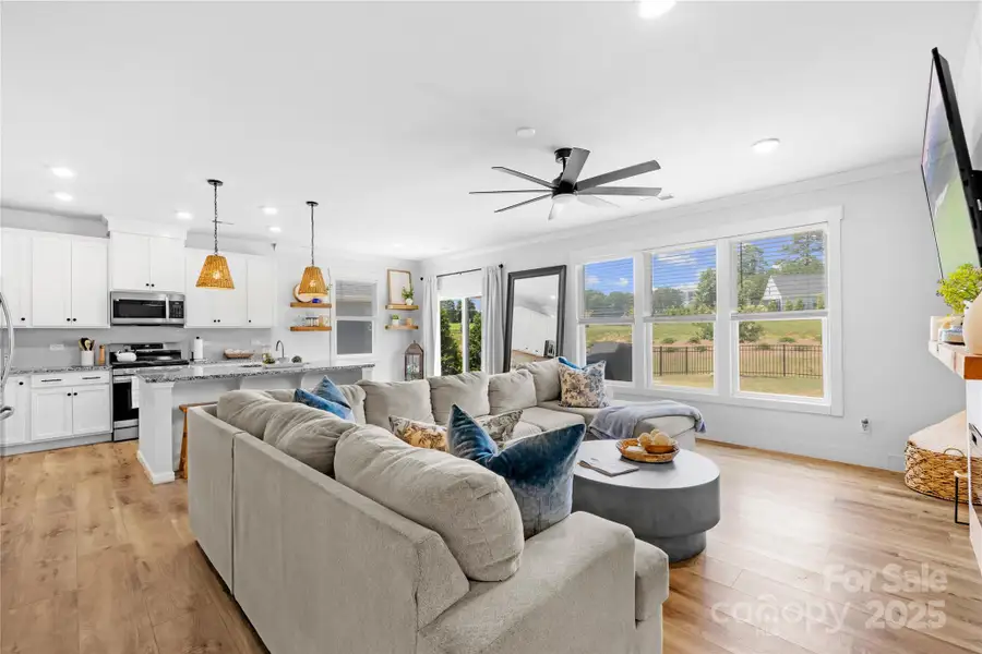 Furnished interior view inside a new home in Villas at Sherrills Ford, Terrell (Image 4).