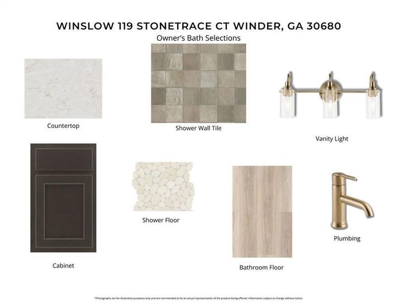 Sample of building materials used in homes in Stonehaven, Winder (Image 4). Sample of building materials used in homes in Stonehaven, Winder (Image 4).