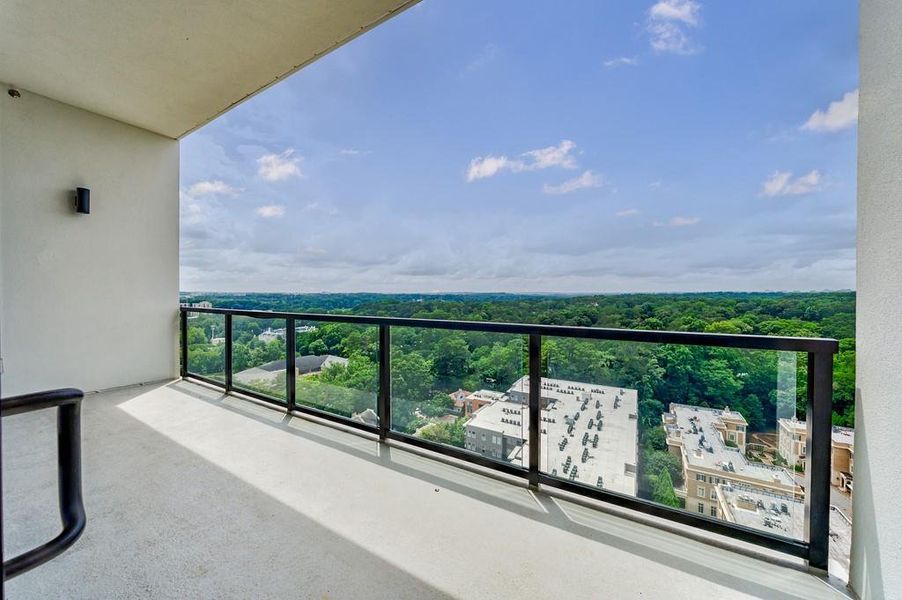 Exterior details and patio area of a home in The Dillon Buckhead, Atlanta (Image 4).