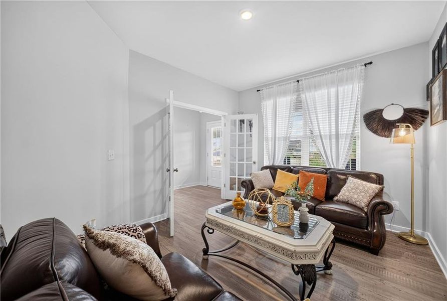 Furnished interior view inside a new home in , Grayson (Image 19). Furnished interior view inside a new home in , Grayson (Image 19).