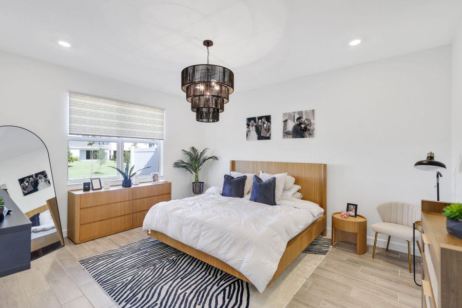 Furnished interior view inside a new home in , Loxahatchee (Image 14).