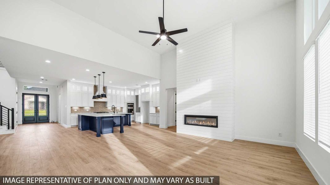 Furnished interior view inside a new home in Butlers Bend Estates, Pinehurst (Image 5).