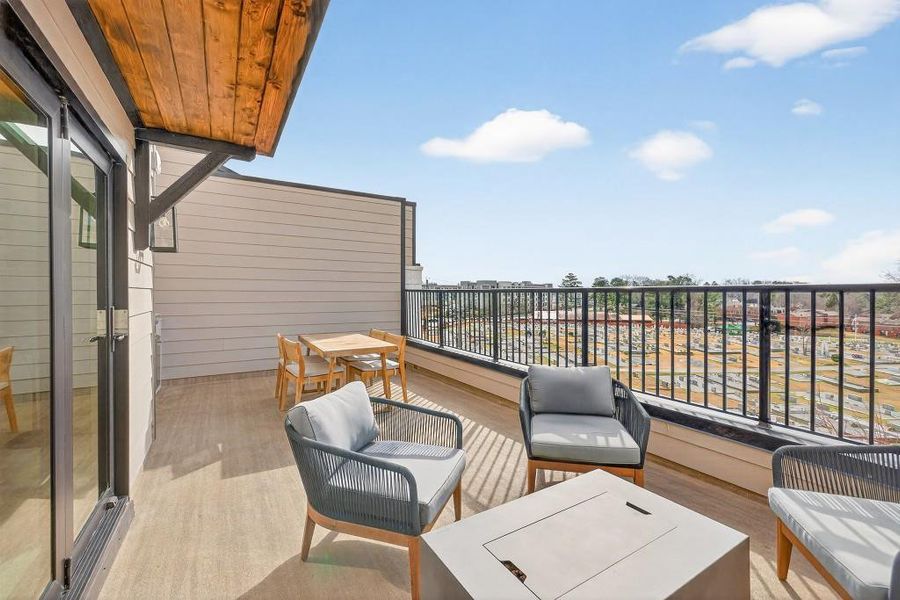 Exterior details and patio area of a home in Skyview On Broad, Sugar Hill (Image 29). Exterior details and patio area of a home in Skyview On Broad, Sugar Hill (Image 29).