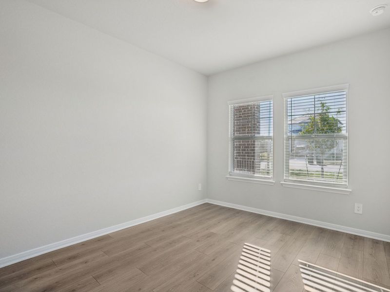Spacious, unfurnished interior of a new home in Sagebrooke - Premier Series, San Antonio (Image 24). Spacious, unfurnished interior of a new home in Sagebrooke - Premier Series, San Antonio (Image 24).