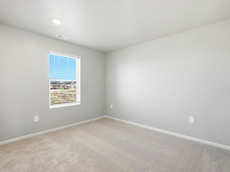 Spacious, unfurnished interior of a new home in Lorson Ranch : The Springs Collection, Colorado Springs (Image 18). Spacious, unfurnished interior of a new home in Lorson Ranch : The Springs Collection, Colorado Springs (Image 18).