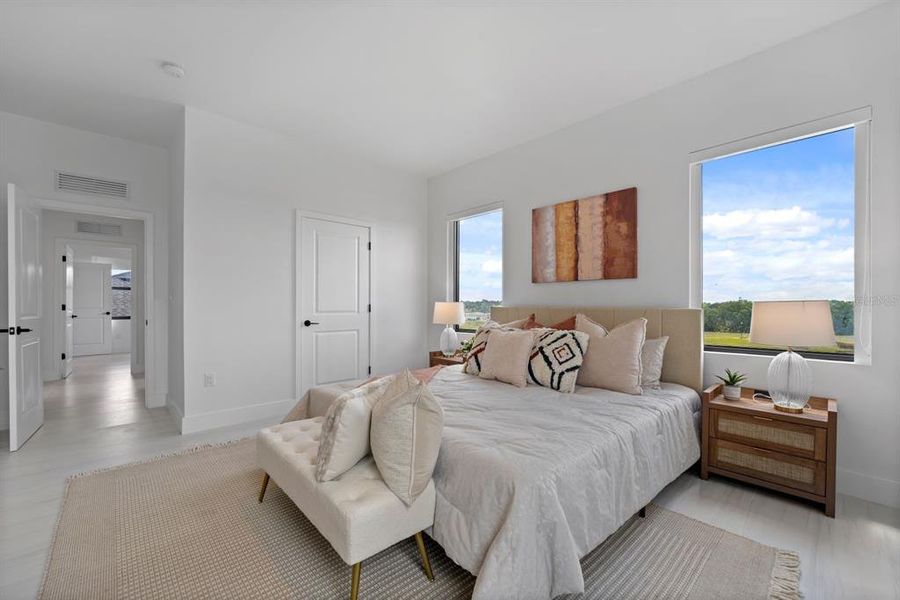 Furnished interior view inside a new home in On Villa Pass, Mascotte (Image 40). Furnished interior view inside a new home in On Villa Pass, Mascotte (Image 40).