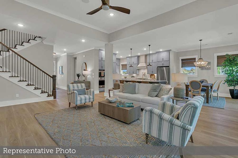 The Bridgeside - Family Room The Bridgeside - Family Room