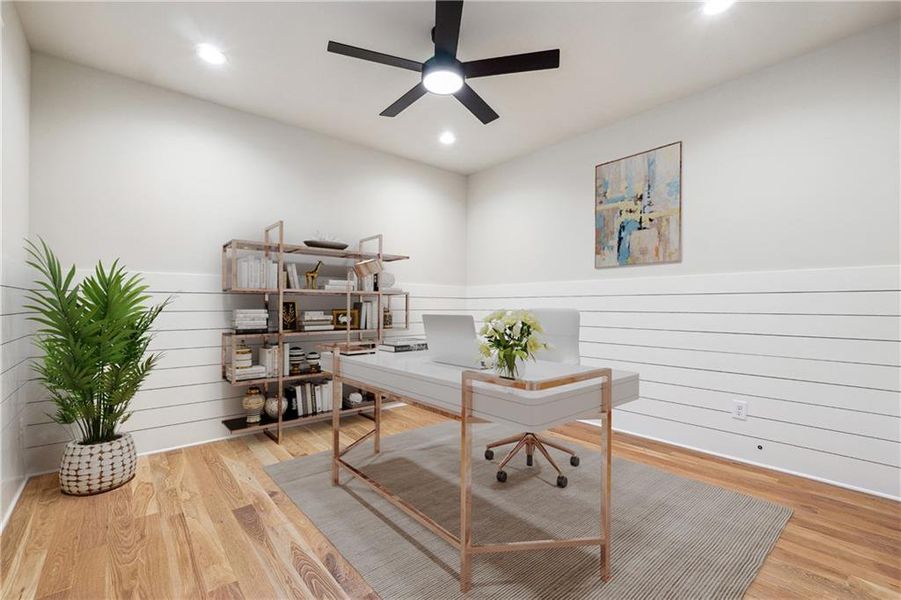 Furnished interior view inside a new home in , Dawsonville (Image 16).