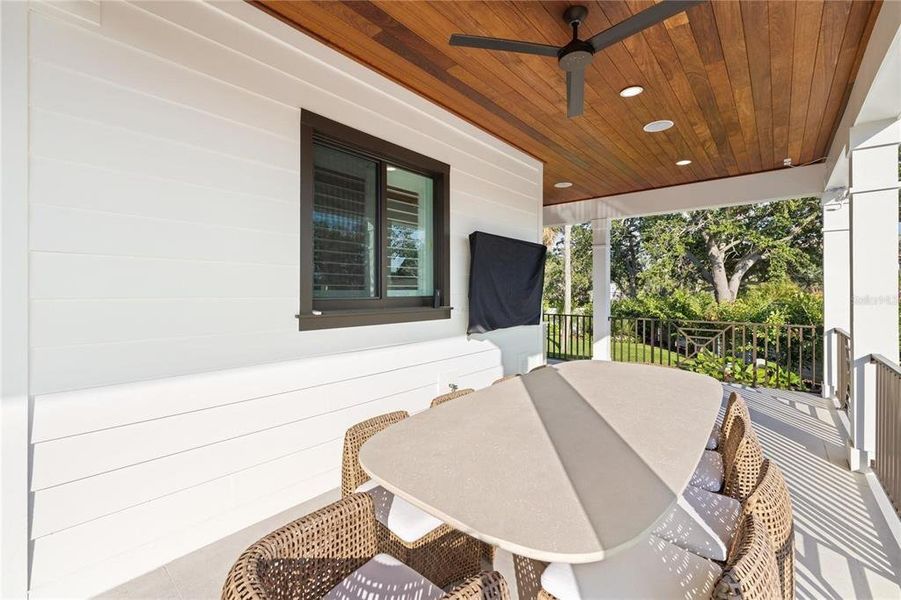 Exterior details and patio area of a home in , Sarasota (Image 34). Exterior details and patio area of a home in , Sarasota (Image 34).